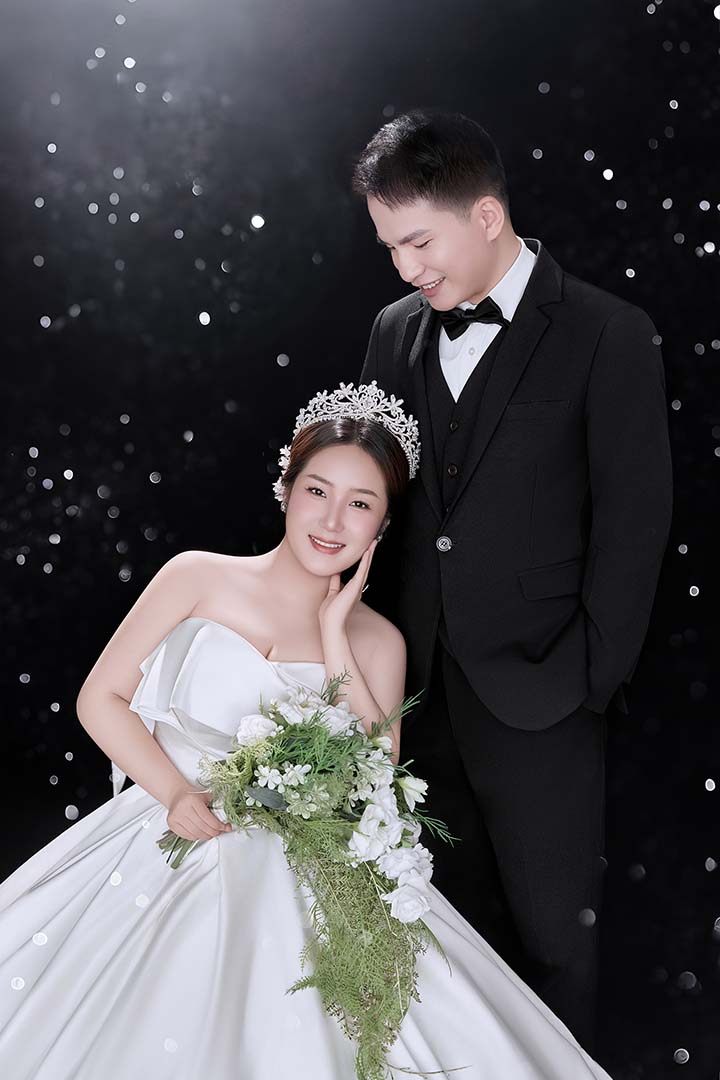 宦宝亮与袁媛媛婚纱照